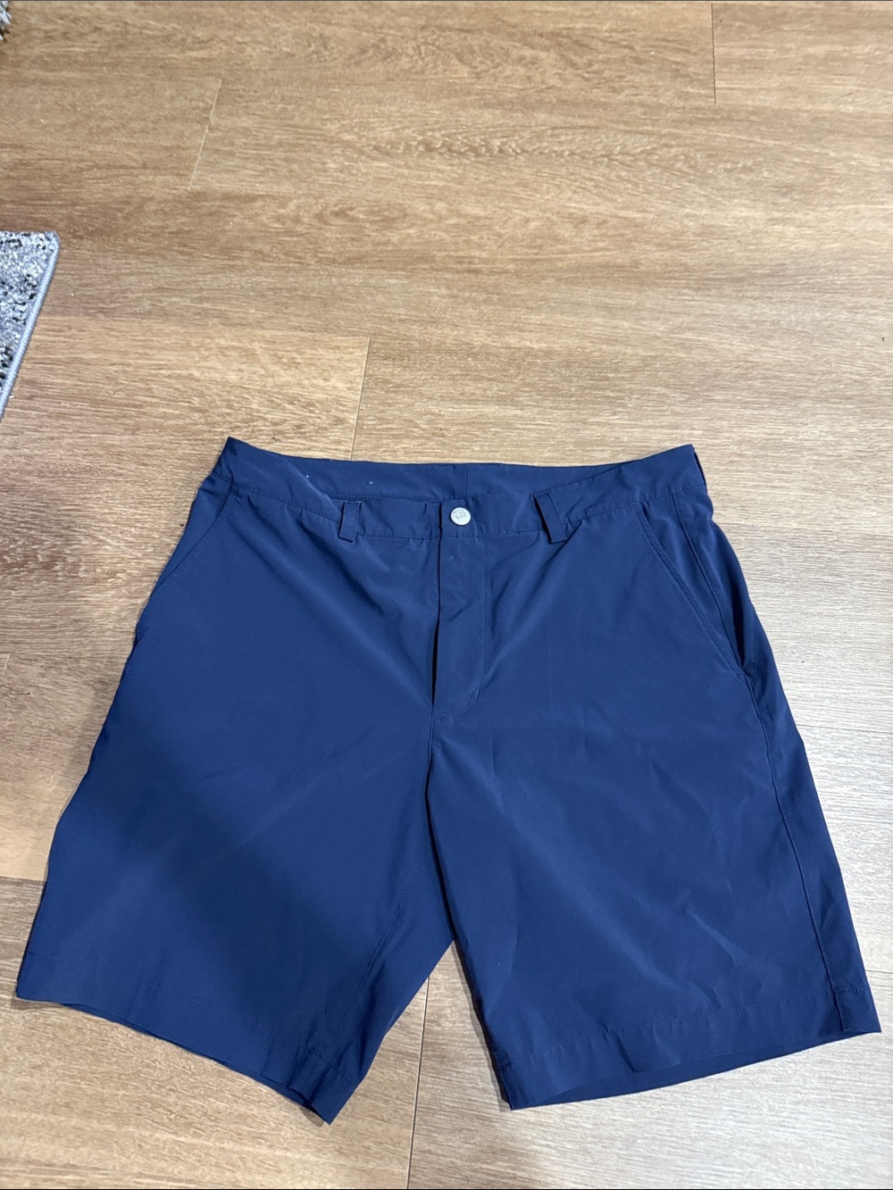 Vineyard Vines Men's Navy Flat-Front Performance Shorts